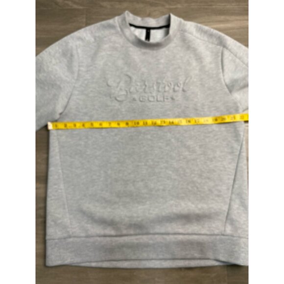 Unrl X  Barstool Golf Performance Crewneck Sweatshirt Men’s Size Large Gray - Picture 2 of 7